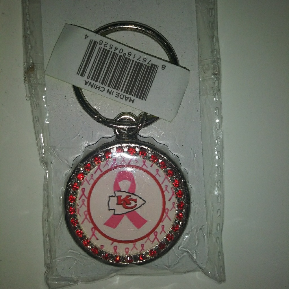 Kansas City Chief's BCA keychain